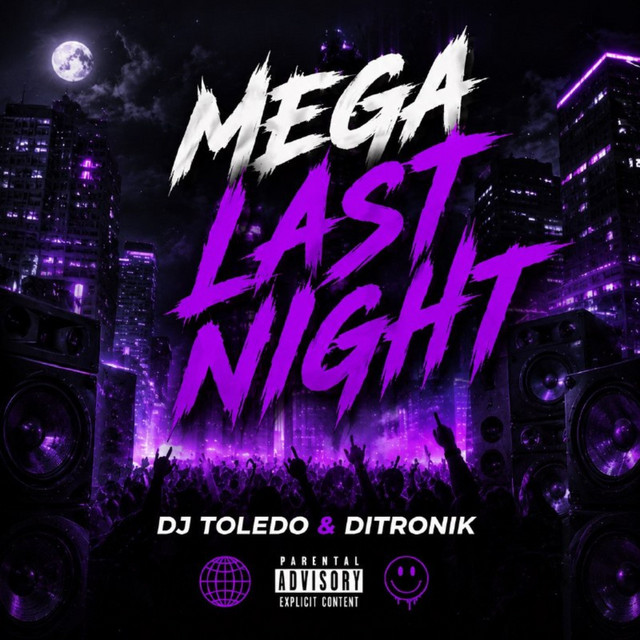 'MEGA LAST NIGHT' cover art