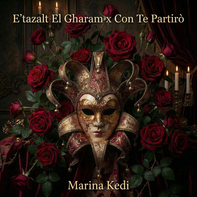 'E’tazalt El Gharam x Con Te Partirò' cover art