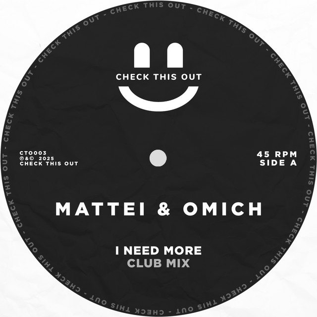 'I Need More (Club Mix)' cover art