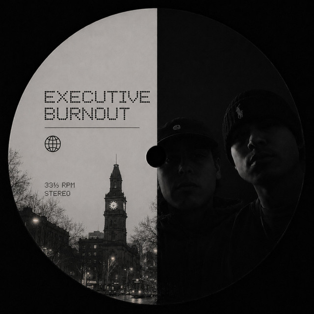 'EXECUTIVE BURNOUT' cover art