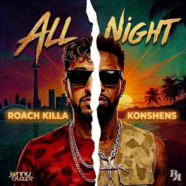 'All Night' cover art
