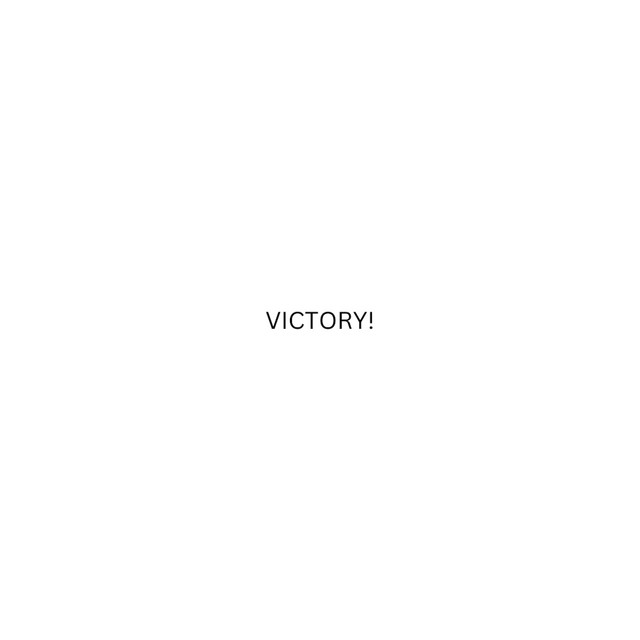 'VICTORY!' cover art