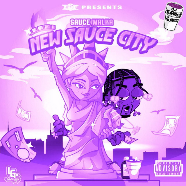 'New Sauce City (Dripped & Screwed)' cover art