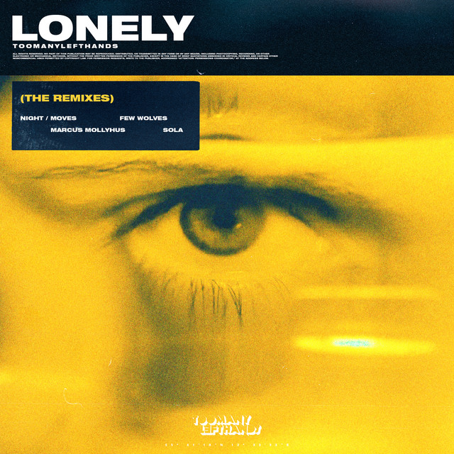 'Lonely (The Remixes)' cover art