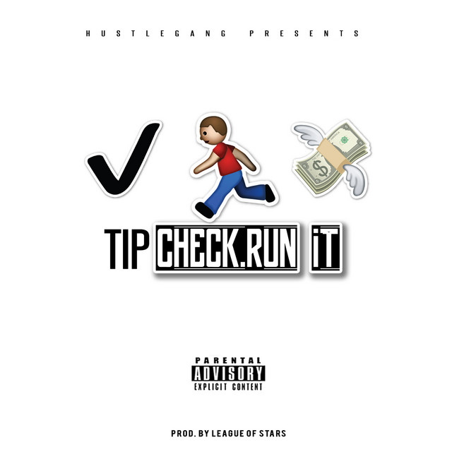 'Check, Run It - Single' cover art
