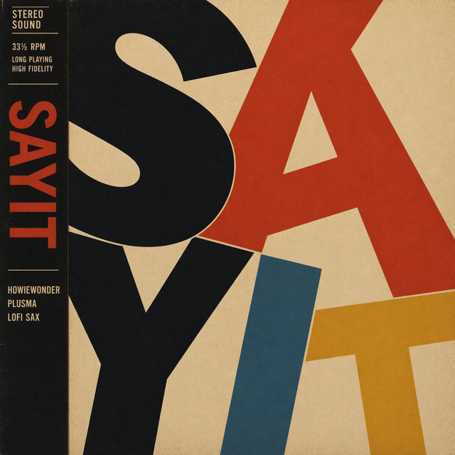 'Say It' cover art