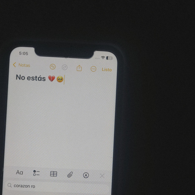 'No Estas' cover art