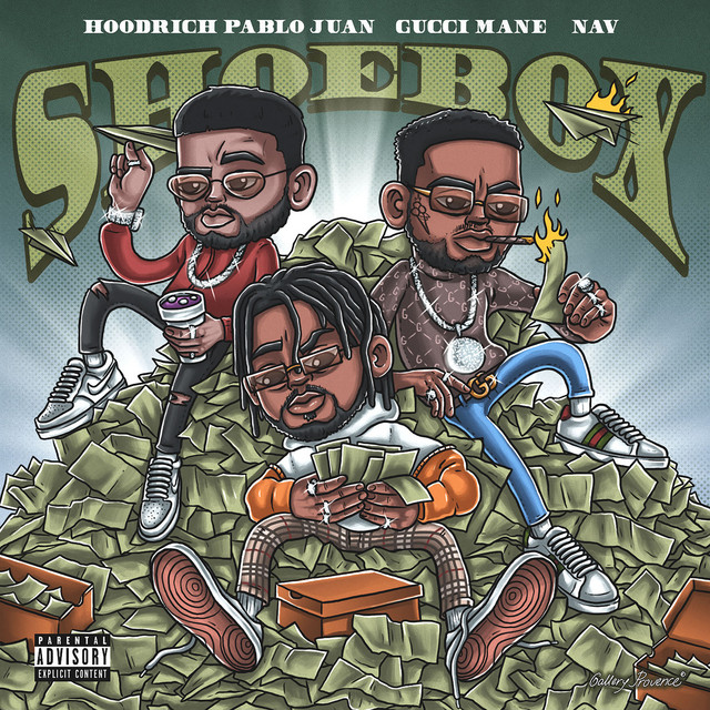 'Shoebox (feat. NAV)' cover art