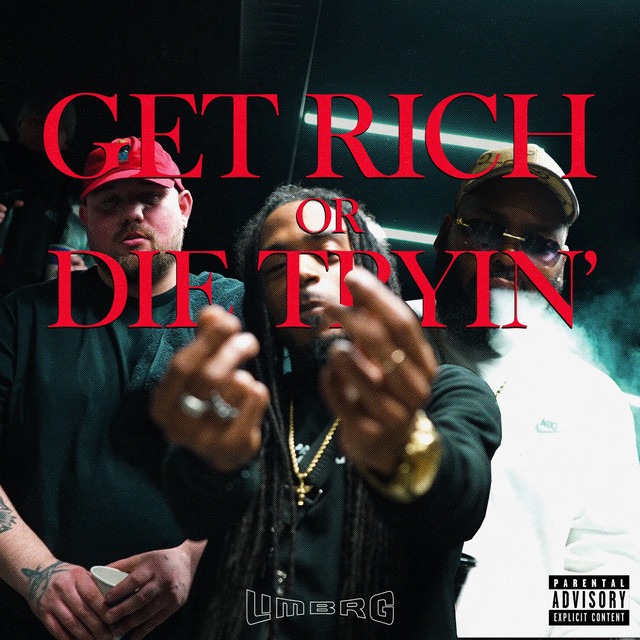 'GET RICH OR DIE TRYING' cover art