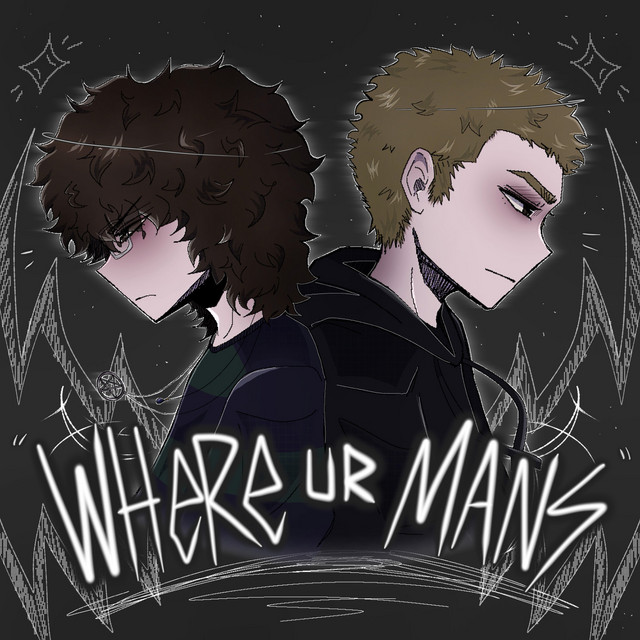 'WHERE UR MANS' cover art