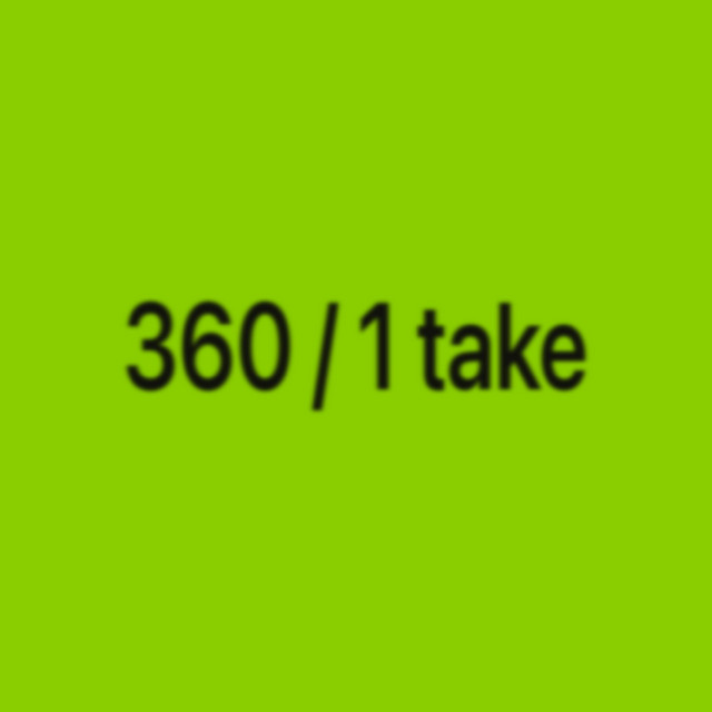 '360 / 1 take' cover art