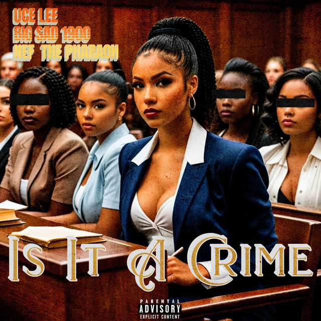 'Is It A Crime' cover art