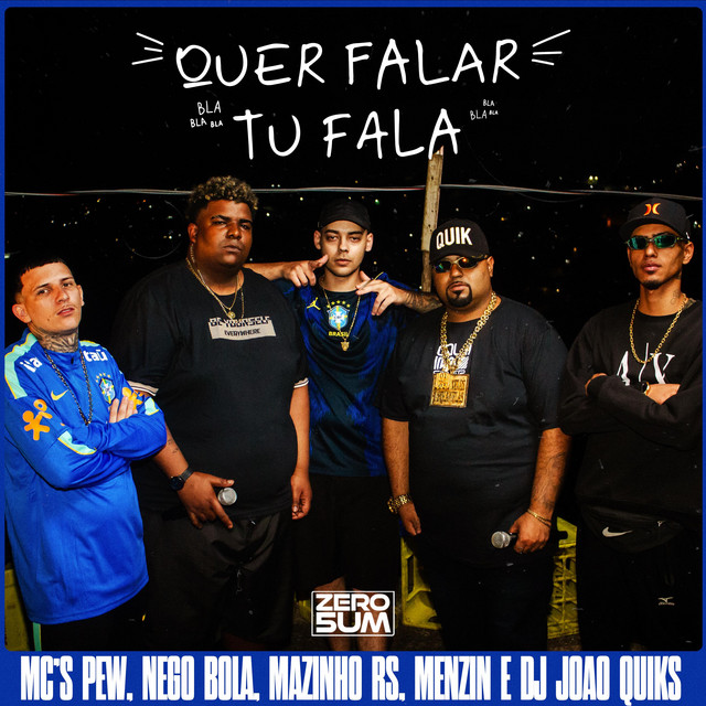 'QUER FALAR TU FALA' cover art