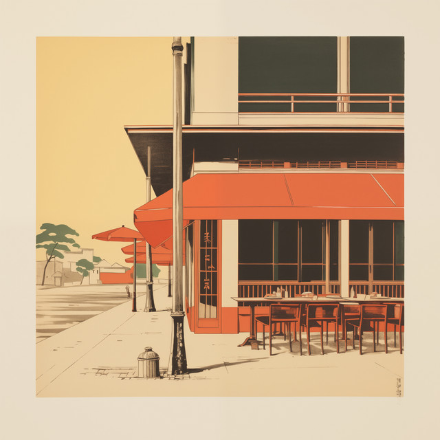 'Corner Cafe' cover art