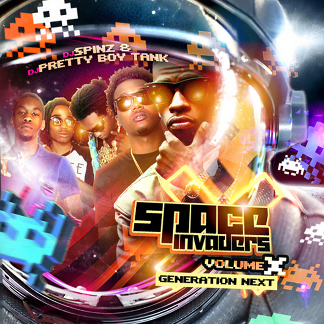 'Space Invaders 10' cover art
