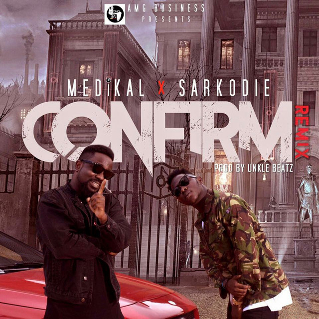 'Confirm (feat. Sarkodie) [Remix]' cover art