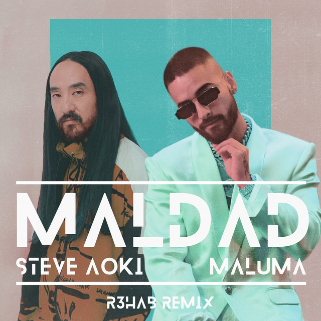 'Maldad (R3HAB Remix)' cover art