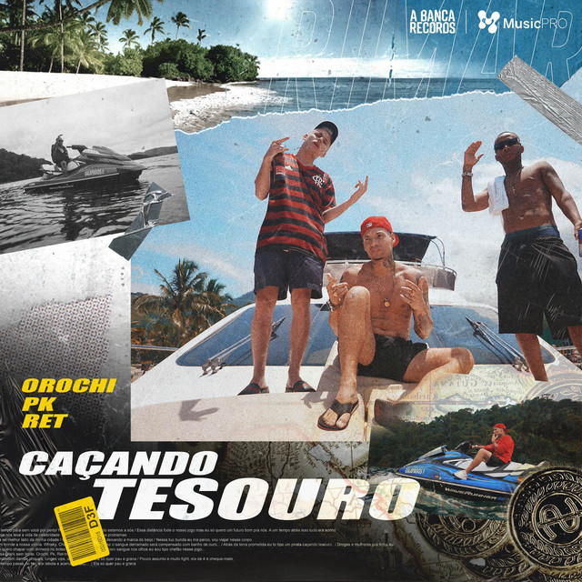 'Caçando Tesouro' cover art