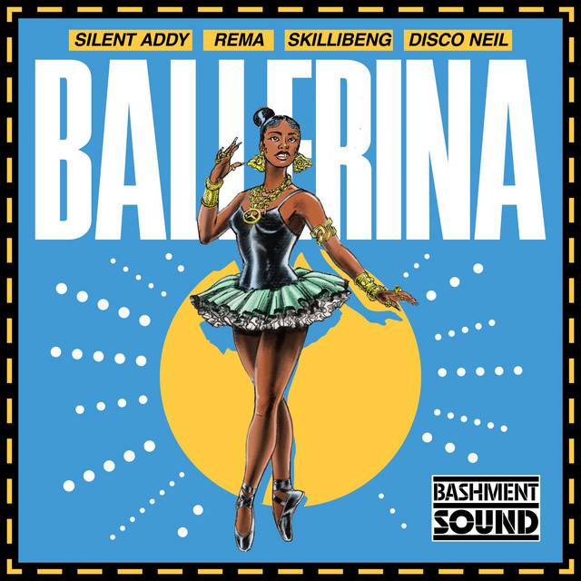 'Ballerina (with Rema, Skillibeng, & Disco Neil)' cover art