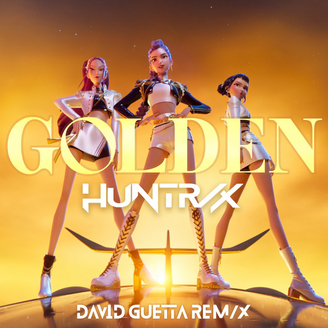 'Golden [David Guetta REM/X (from the Netflix film KPop Demon Hunters)]' cover art