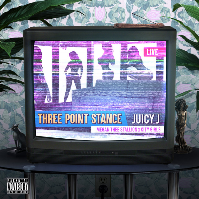 'Three Point Stance (feat. City Girls & Megan Thee Stallion)' cover art