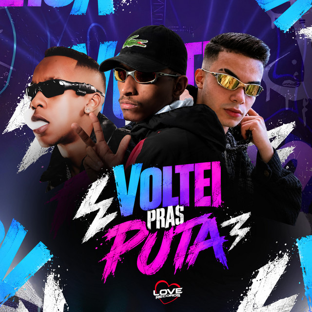 'Voltei Pras Puta' cover art