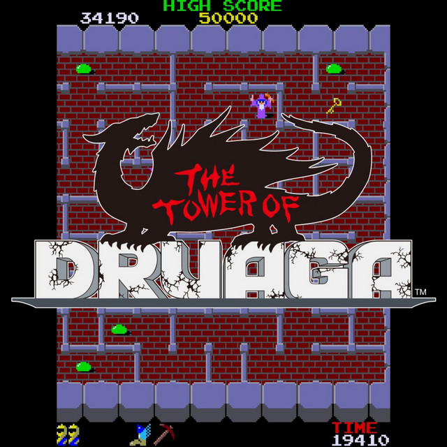 'THE TOWER OF DRUAGA(Game Sound Effect) Original Soundtrack' cover art