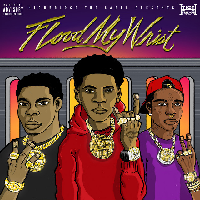'Flood My Wrist (feat. Lil Uzi Vert)' cover art