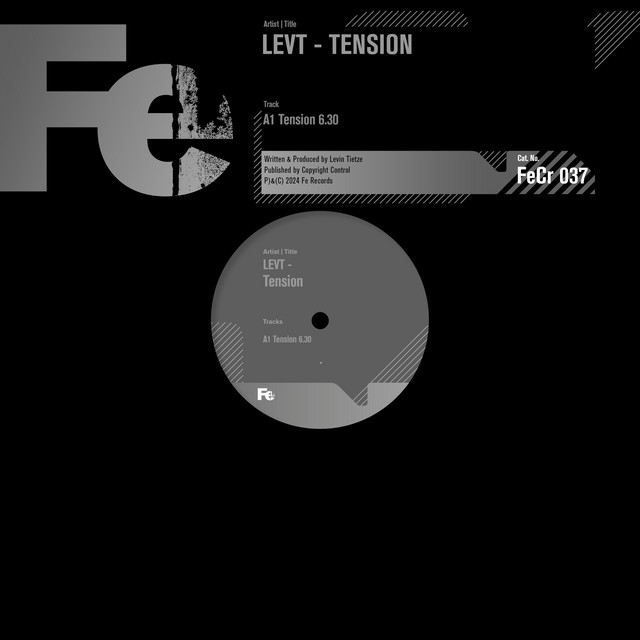 'Tension (Original Mix)' cover art