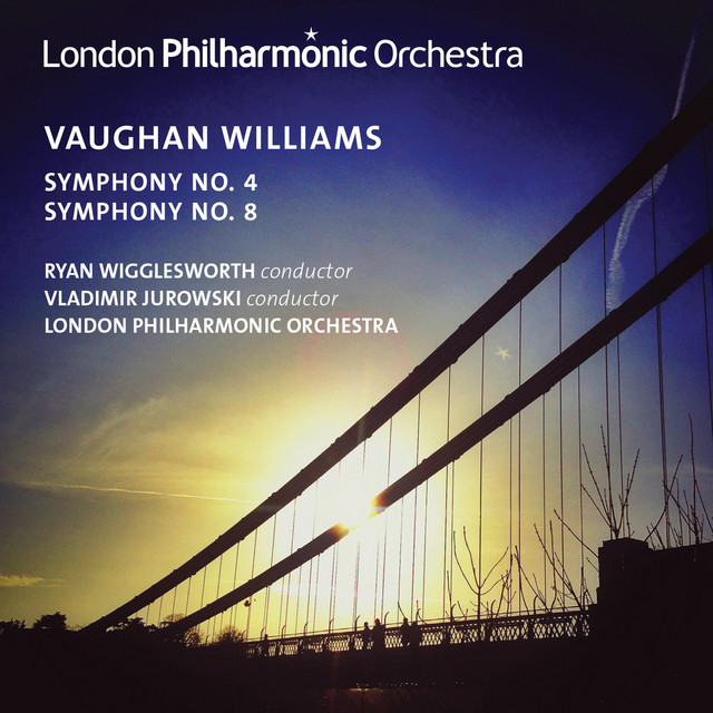 'Vaughan Williams: Symphonies Nos. 4 & 8' cover art