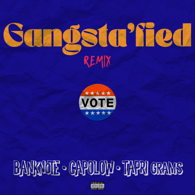 'Gangsta'fied (REMIX)' cover art