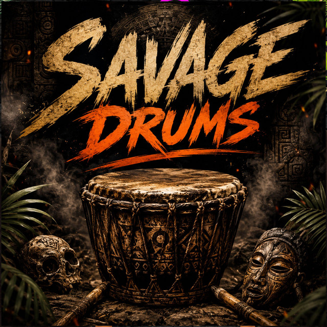 'Savage Drums' cover art
