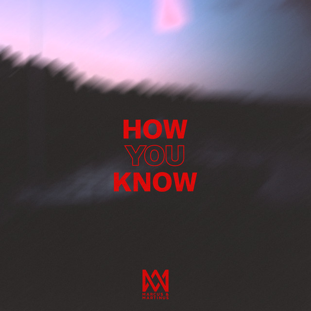 'How You Know' cover art
