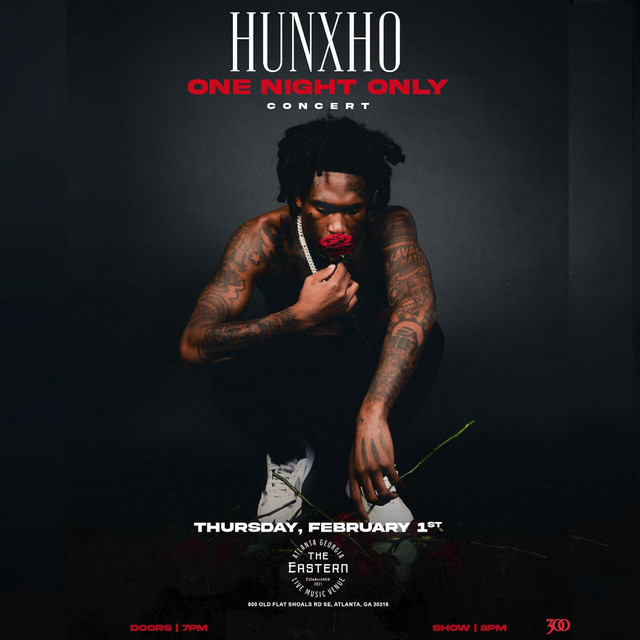'Hunxho: One Night Only Setlist' cover art