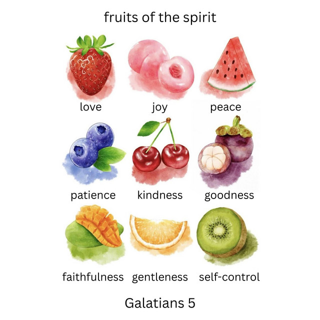 'fruits of the spirit' cover art