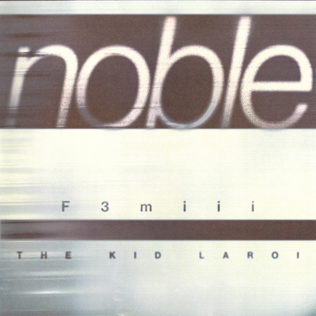 'NOBLE (with The Kid LAROI)' cover art