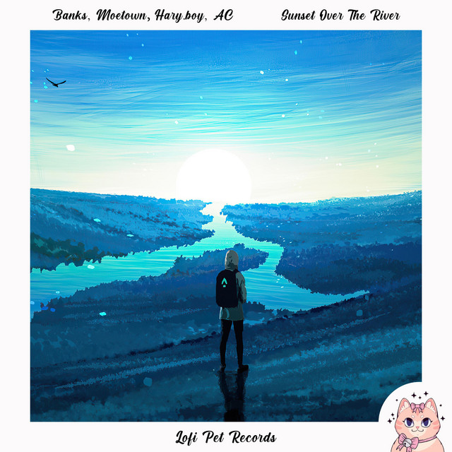 'Sunset Over The River' cover art