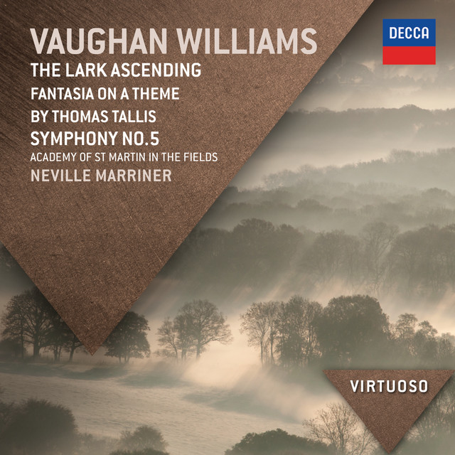 'Vaughan Williams: The Lark Ascending; Fantasia On A Theme By Thomas Tallis; Symphony No.5' cover art