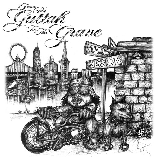 'FROM THA GUTTAH TO THA GRAVE' cover art
