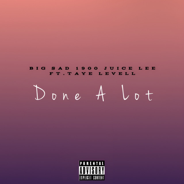 'Done A Lot' cover art