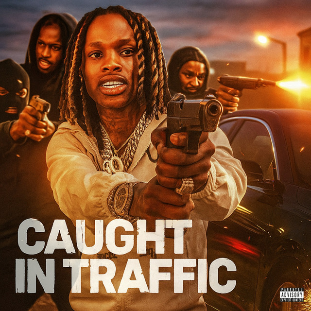 'Caught in Traffic' cover art