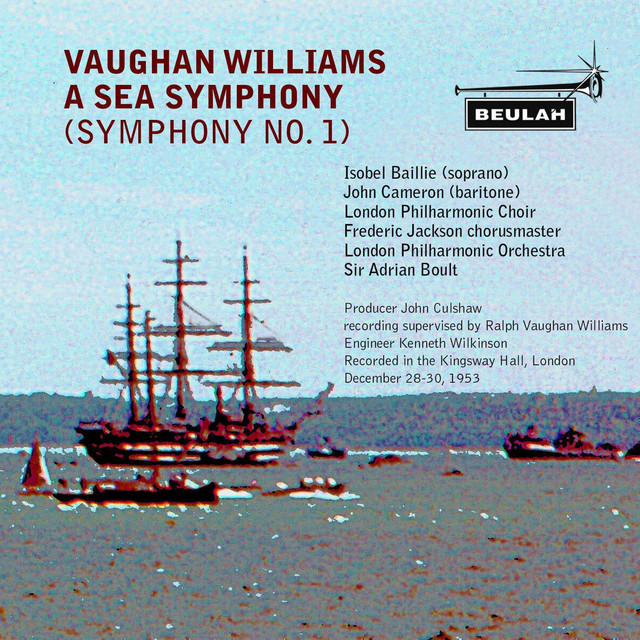 'Vaughan Williams: A Sea Symphony' cover art