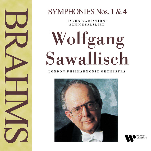 'Brahms: Haydn Variations, Schicksalslied & Symphonies Nos. 1 & 4' cover art
