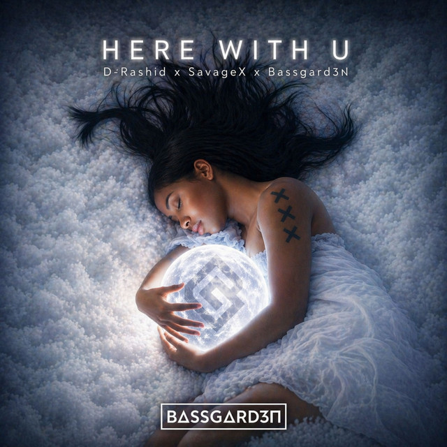 'HERE WITH U' cover art