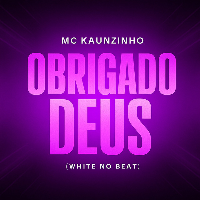 'Obrigado Deus' cover art