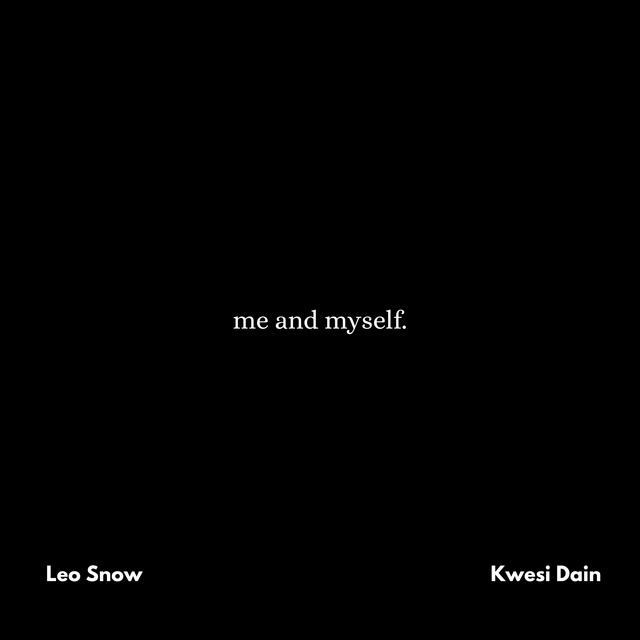 'me and myself' cover art