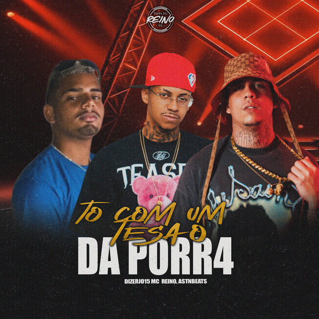 'TO COM UM TESÃO DA PORRA' cover art
