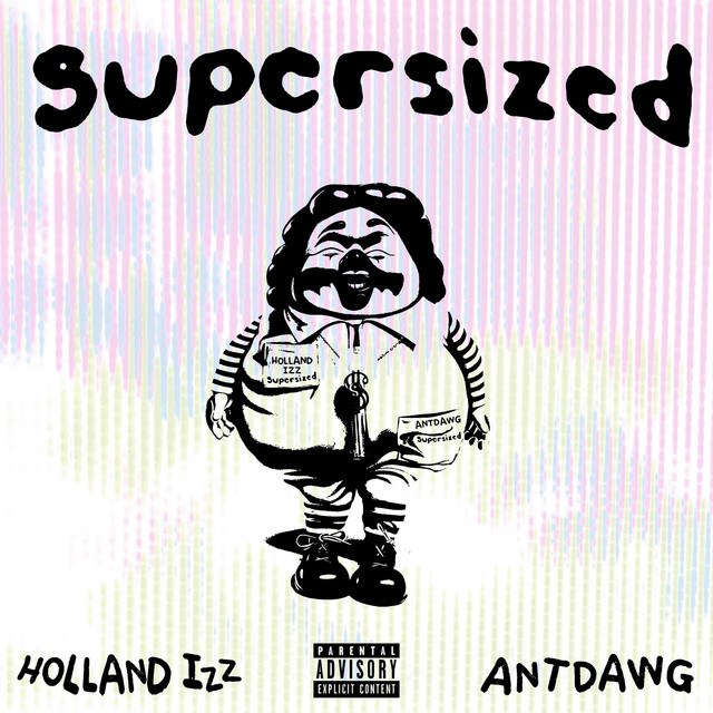 'Supersized' cover art
