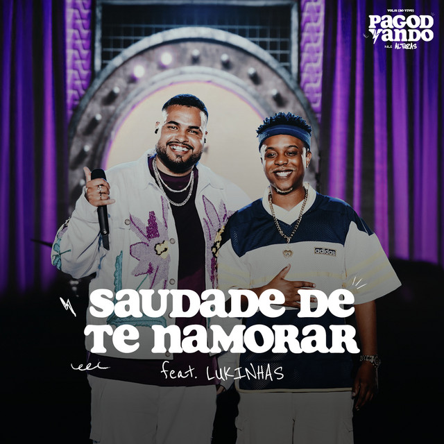 'Saudade de Te Namorar (Ao Vivo)' cover art