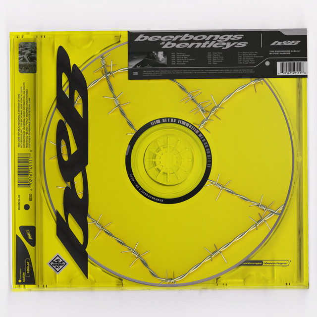 'beerbongs & bentleys' cover art
